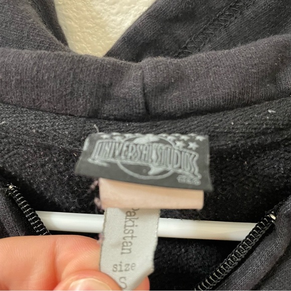 Universal studios Halloween horror nights full zip hoodie black small - Picture 4 of 4